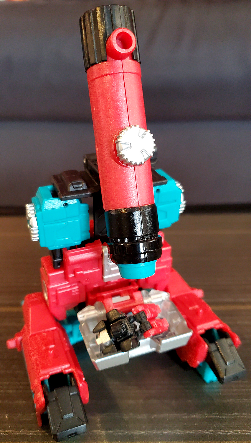 Perceptor Laying Alt Mode