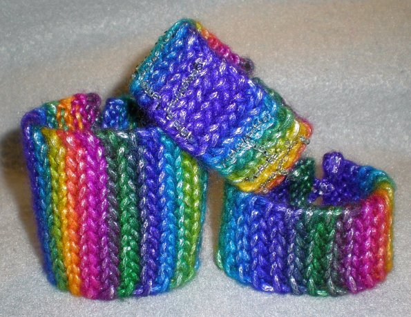 crochettedrainbowcuffsgroup