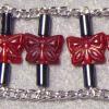 Eight Red Butterflies
