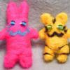 Little Tiger and Bunny Dolls
